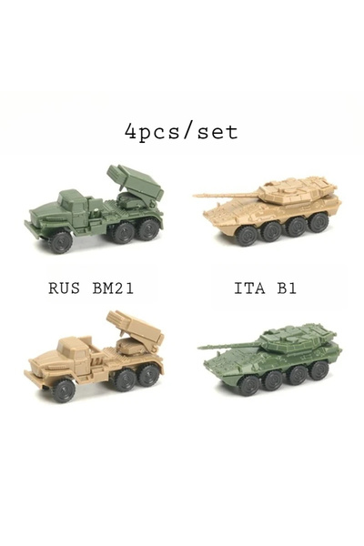 Choice4 P 4pcs 4pcs/Set 1/144 WWII Tiger China HQ17 Air Defense Missile CHN-1...
