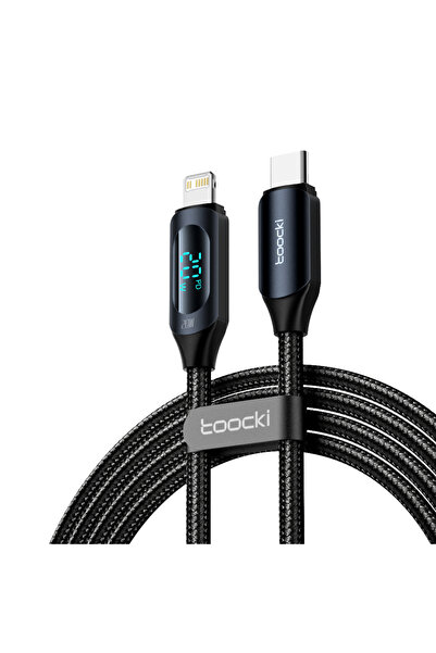 Toocki 2m PD 20W Black USB C Type C Cable For iPhone 14 13 12 11 Pro Max X Xr...