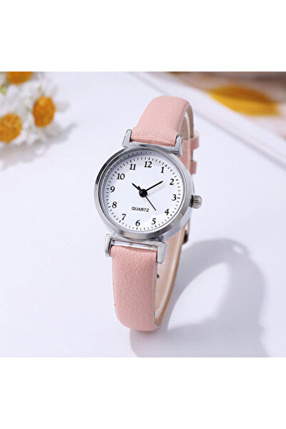Choice Pink Fashion Small Dial Women's Watch Casual Leather Band Ladies Quart...
