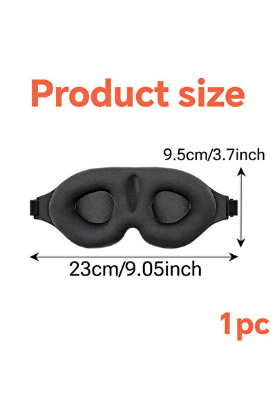 Choice 1pc 3D Sleep Mask Sleeping Aid Blindfold Block Out Light Portable Soft...