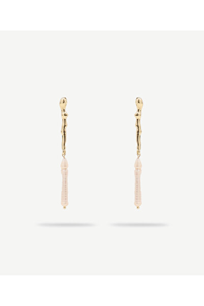 Yargıcı Pearl Detailed Long Earrings