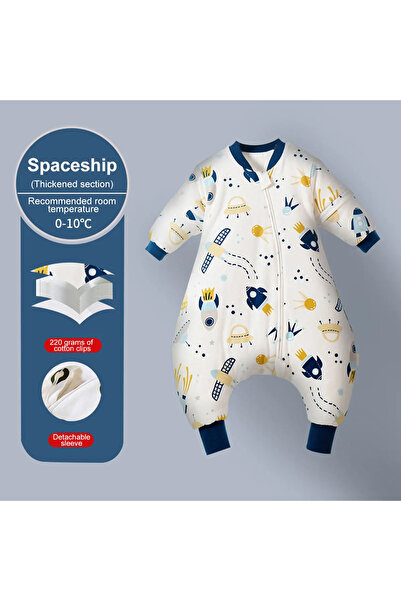 Choice 80-90cm SpaceShip 3 Baby Sleeping Bag Cartoon Children Pajamas Infanti...