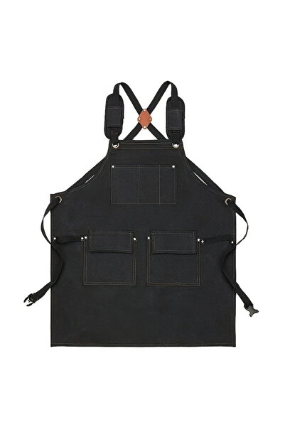 Choice black Thickened Canvas Tool Bag Wear Resistant Waterproof Apron for Ki...