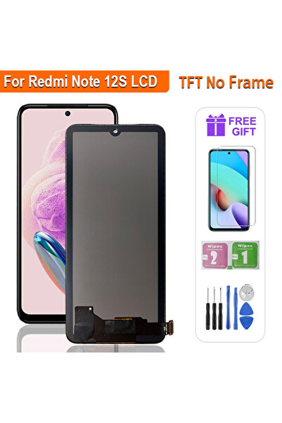 Choice3 TFT No Frame 6.43'' Super AMOLED LCD For Redmi Note 12S LCD Touch Scr...