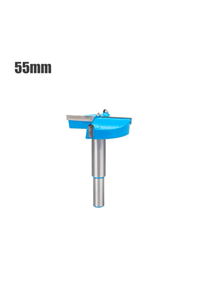 Choice 55mm 1Pc 15-60mm Woodworking Hole Opener Flat Wing Hinge Hand Electric...