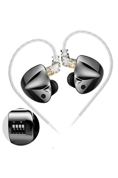 Choice D-Fi Tuning NOMIC KZ D-Fi Earphones HIFI Bass Earbuds Monitor 4-Level ...