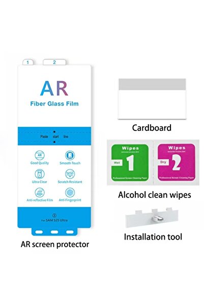 Choice1 Galaxy S25 Ultra AR Pet 2 Pieces 2-Pack AR Screen Protector for S25 U...