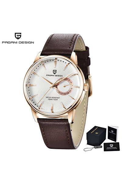 Choice6 GoldWhite Original PAGANI DESIGN 1654 Fashion Casual Sports Watch Men...