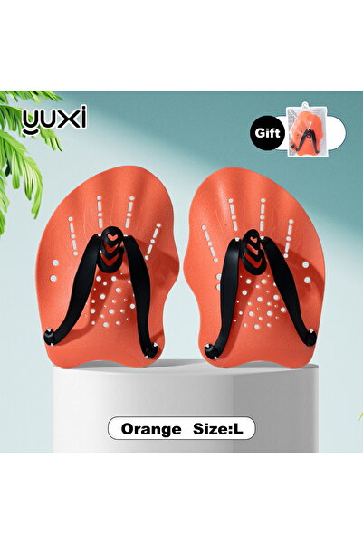 Choice4 Orange Fins Adult&Youth Water Sport Snorkeling Swimming Paddles Adjus...
