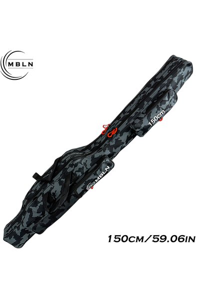 Choice YJB17-150CM 1pc MBLN Double-Layer Foldable Large Capacity Fishing Bag,...