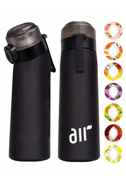 Choice 0.8L Dark black 1pc new 800ml/27oz portable sports traw water bottle, ...