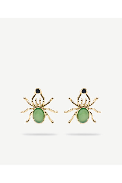 Yargıcı Glass Stone Detailed Earrings