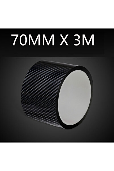 Choice11 70MMX3M 5D Carbon Fiber Car Stickers Protector Car Door Sill Sticker...