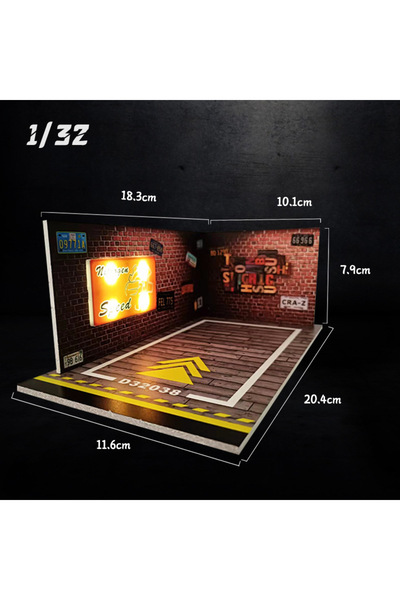 choice2 d32038 1/32 1/24 مقياس مادة PVC مع سبيكة خفيفة مجموعة نموذج سيارة مصب...