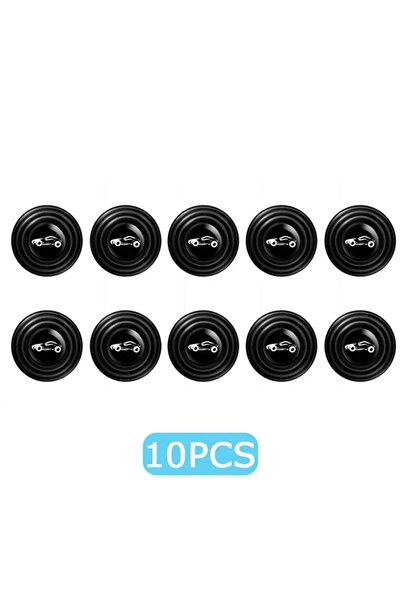 Choice4 10pcs with logo Car door pads shock-absorbing and silent mat anti-col...