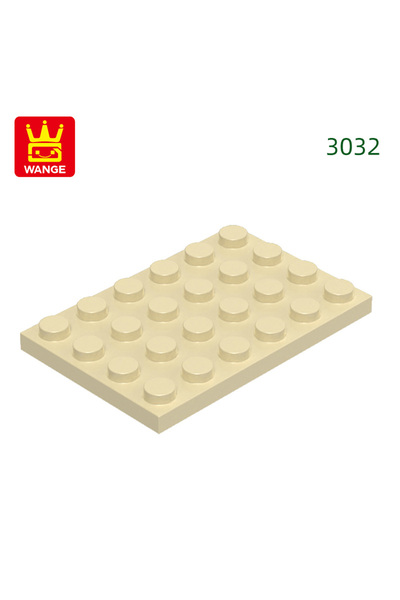 Choice59 about 31pcs 61.Tan Wange 31Pcs/Lot 3032 4x6 Basic Plate Board Buildi...