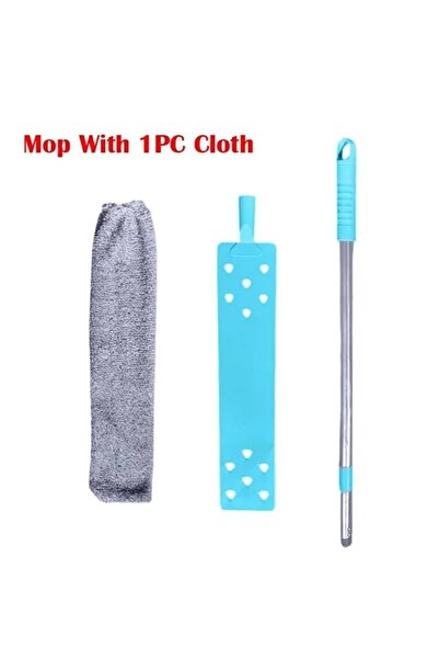 Choice Mop With 1PC Cloth Long Handle Mop Telescopic Duster Brush Gap Dust Cl...