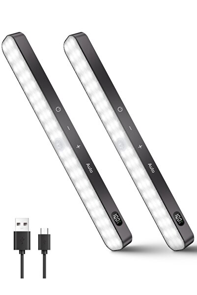 Choice Cabinet Lights 2pcs WILLED Cabinet Lights Rechargeable Battery Display...
