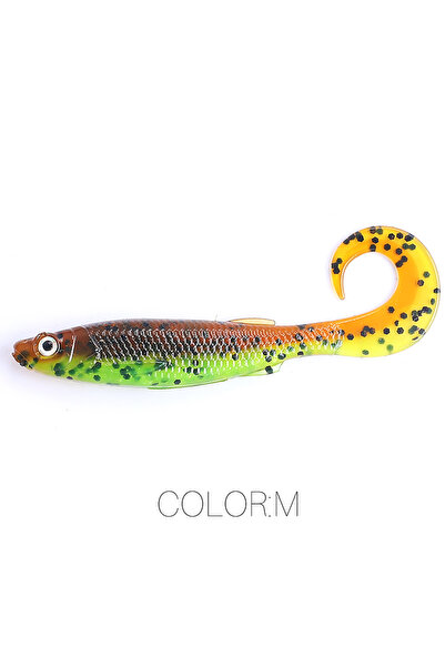 Choice 65mm 8pcs 2.26g M 2023 Supercontinent Swimbait Shad T-Tail Luya soft b...
