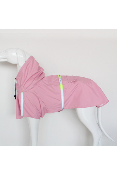 Choice معطف واق من المطر وردي كبير الحجم 5XL للكلاب الكبيرة من نوع Corgi Cloa...