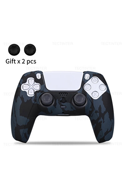 Choice Camo-Black Silicone Protective Cover sleeve For PS5 Controller Accesso...