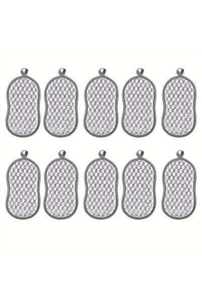 Choice5 silver 10pcs Dish Cloths Sponge Multi Purpose Cleaning Sponge For Tab...