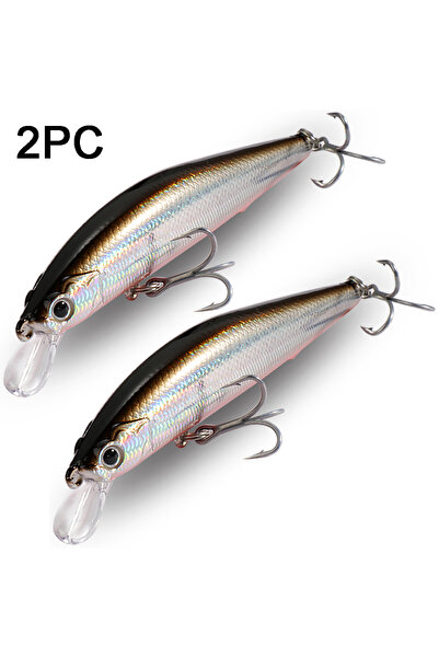 Choice 2PCS minnow E GOBAI 11.4cm 13g Professional Quality Magnet Weight Susp...
