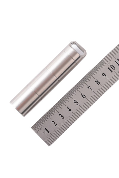 choice2 L Outdoor EDC Pill Medicine Storage Container Multi Grid Stainless St...