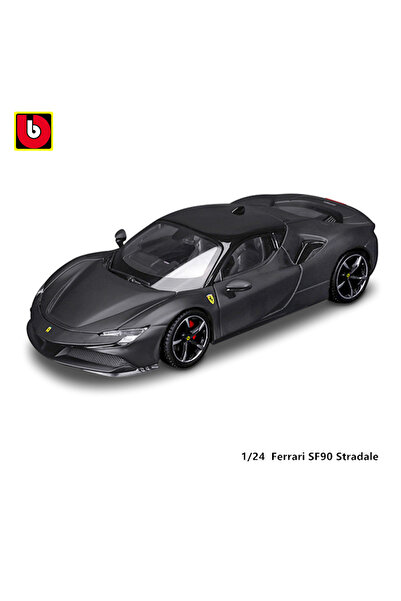 Choice5 SF90 Bburago 1:24 مقياس جديد فيراري بوروسانغو سبيكة سيارة فاخرة سيارا...