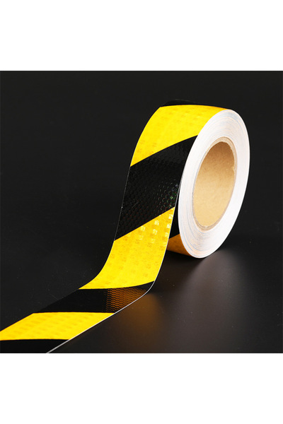 Choice yellow black 1Pc 3Meter Car Reflective Tape Auto Safety Warning Sticke...