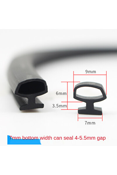 Choice3 7mm 10M Bottom Width 4/5/6/7mm Sealing Strips Bridge Aluminum Door/Wi...