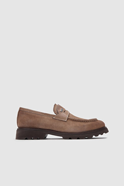 TOGO Sütlü Kahve Erkek Loafer Ayakkabı [TG052150]