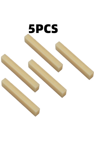 Choice 5PCS Miwayer 6 String 3/5/10pcs Unbleached Blank Bone Nut for Classica...