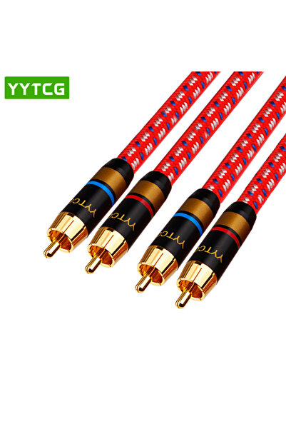 Choice4 زوج واحد من كابلات YYTCG الحمراء بطول 0.5 متر، زوج واحد من كابلات 2RC...