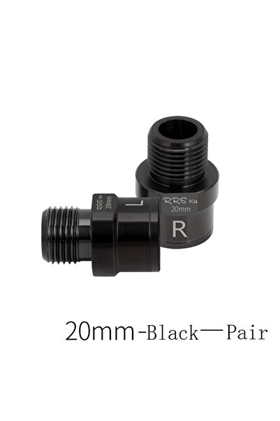 Choice 20 mm black RRSKIT Bicycle Pedal Axle Extenders For Mountain Road Bike...