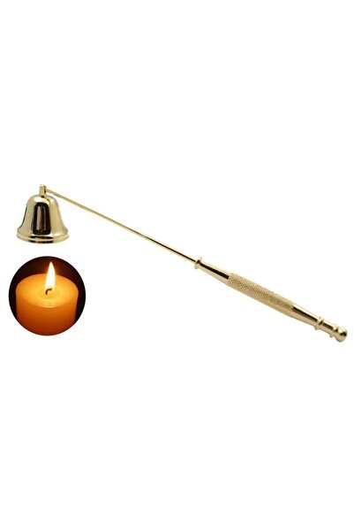 Choice Gold 1Pc Candle Accessory Set Candle Extinguisher Stainless Cutter Tri...
