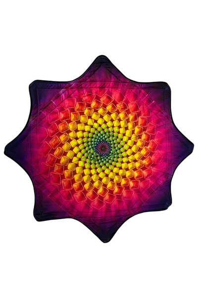 Choice A21 Dapo Spinning Dance Handkerchief Lycra Octagonal Scarf Flying Hand...