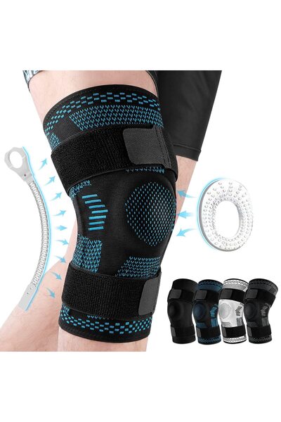 Choice XXXL Blue Sports Knee Pads for Knee Pain Meniscus Tear Injury Recovery...