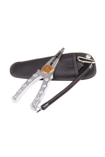 Choice Sliver Fishing Pliers Aluminum Alloy scissors Hook Remover 150g 20CM F...