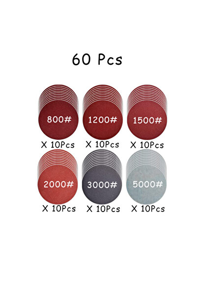 Choice13 60Pcs 800-5000 15-65 Pcs Car Headlight Repair Restoration Kit 3 Inch...