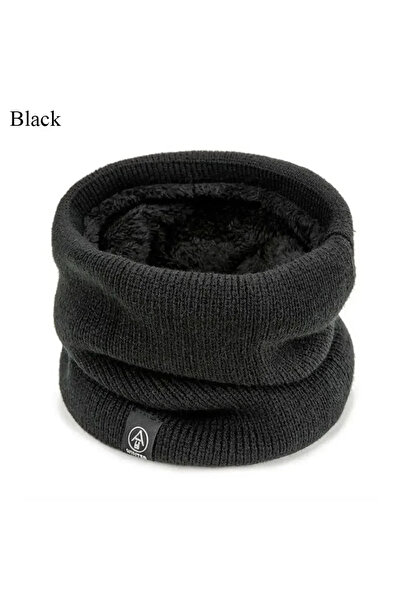 Choice black Fashion Soft Knitted Neck Warmer Sports Scarf Women Men Face Cov...