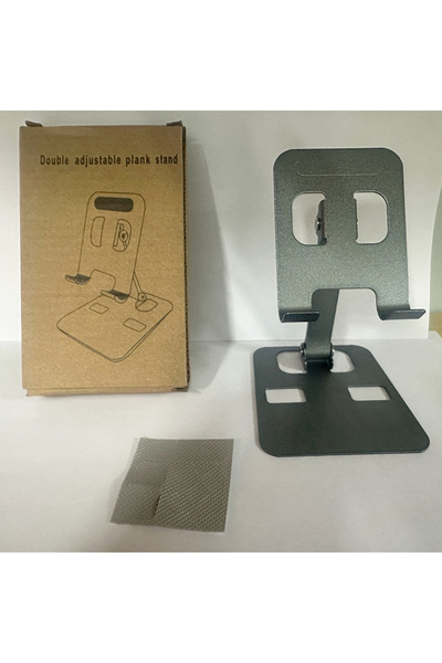 Choice3 VIKEFON GRAY Universal Aluminum Alloy Foldable Desk Phone Holder Moun...