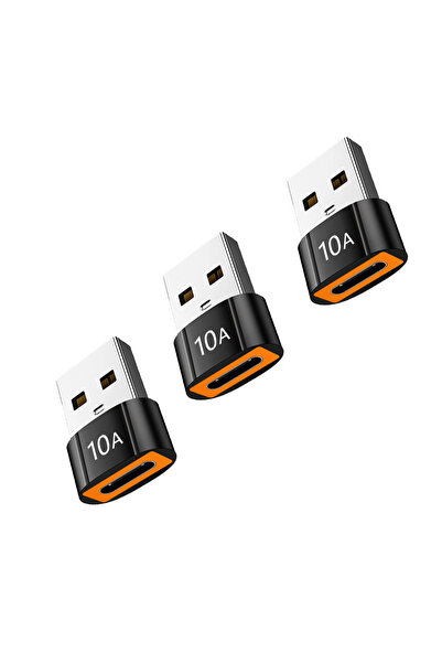 choice2 3pcs 10A OTG USB 3.0 Female To Type C Male Adapters Type C Female To ...