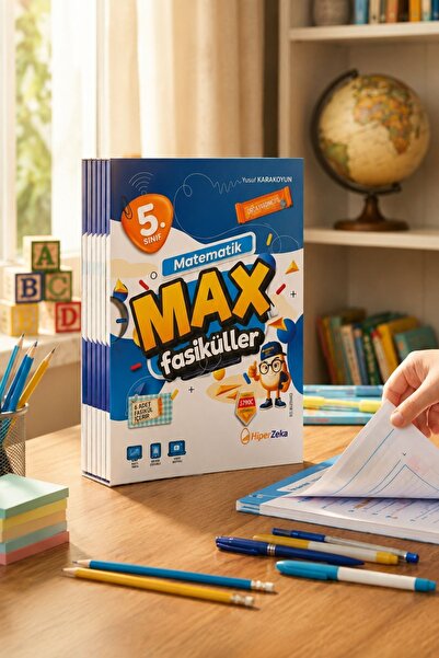 HiperZeka 2026 5. Sınıf Matematik MAX Fasiküller | Yusuf KARAKOYUN
