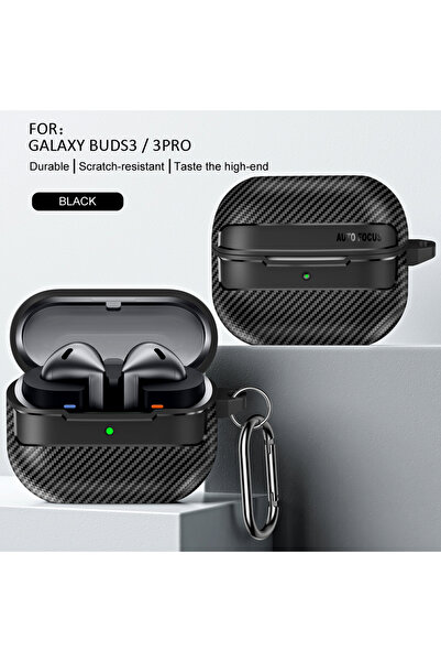 Choice For Galaxy Buds 3 Black New Carbon Fiber Earphone Protective Cover For...