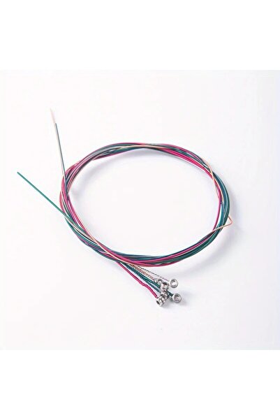 choice2 1 Set(6Pcs) Multicolor 6Pcs/Set High-Quality Acoustic Guitar Strings ...