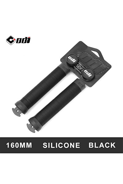 Choice SILICONE-BLACK ODI Silicone Bicycle Handlebar Grip 160mm Extended MTB ...