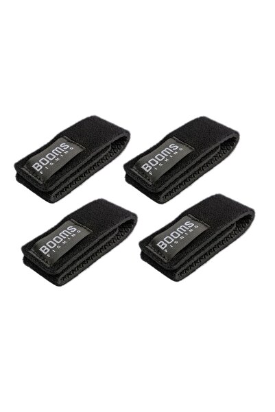 Choice Black 4pcs Booms Fishing RS3 Lure Fishing Rod Holder Belt Strap With R...