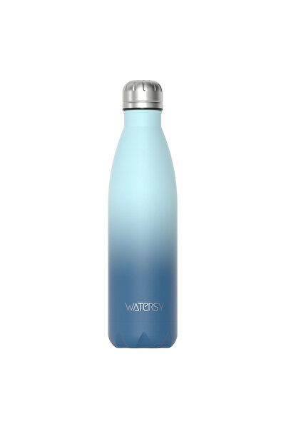 Choice 500ml light blue dark blue WATERSY 500ml Stainless Steel Water Bottle ...