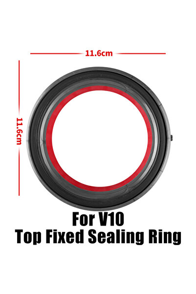 Choice 1PCS V10 Dust Bin Top Fixed Sealing Ring And Base Lid for Dyson V6 V7 ...